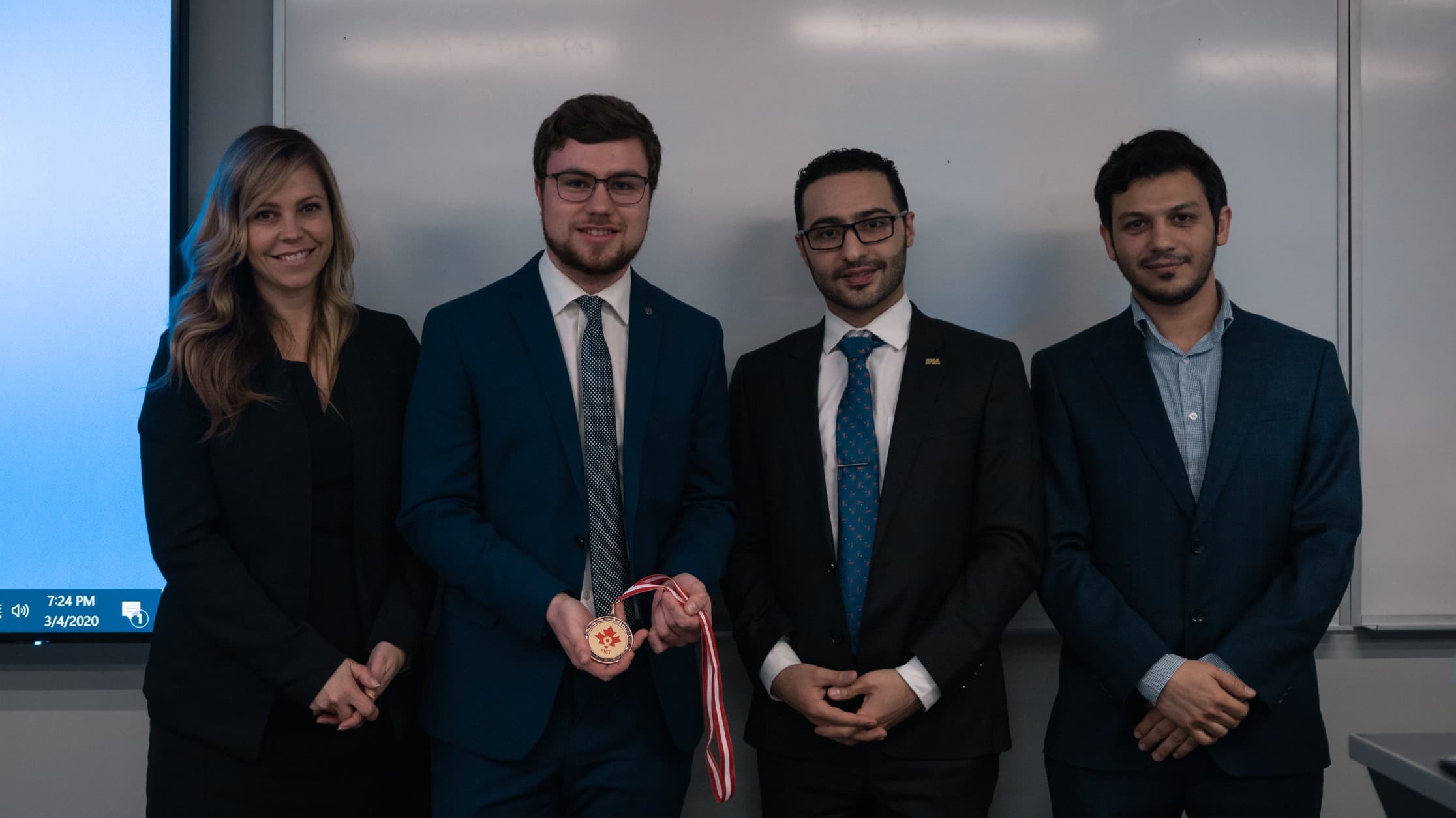 Award winners team